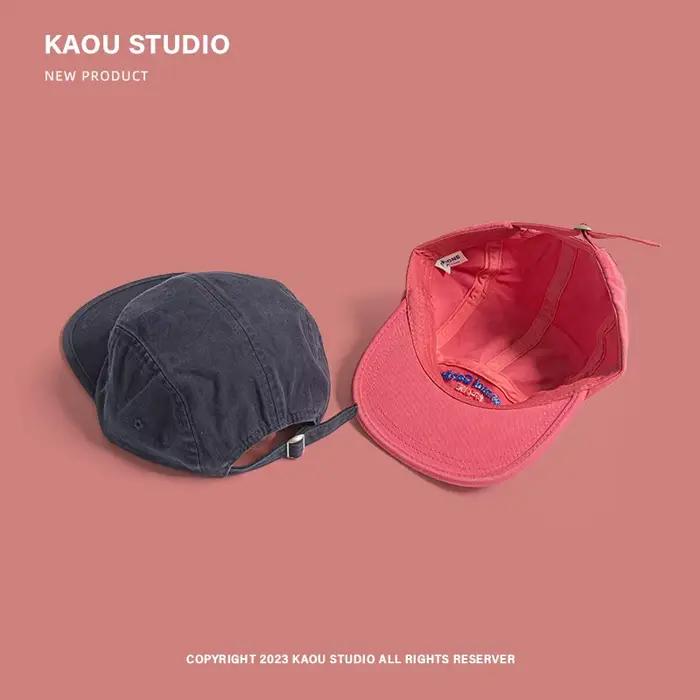 Casquette de baseball à bord plat hip hop street fashion