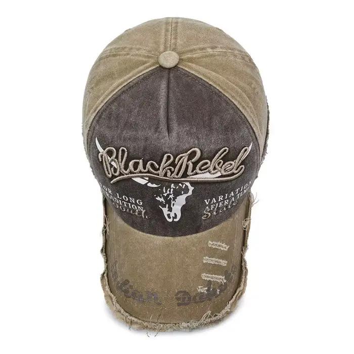 Casquette de Baseball en coton délavé pour hommes