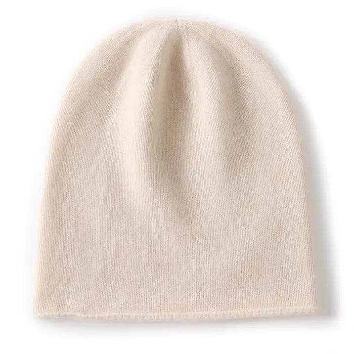 Chapeau en cachemire solide MVLYFLRT pour hommes et femmes, ensemble écharpe, chapeau et gants, tricoté, blanc, beige, champagne, gris clair, gris foncé, rose, rouge, noir
