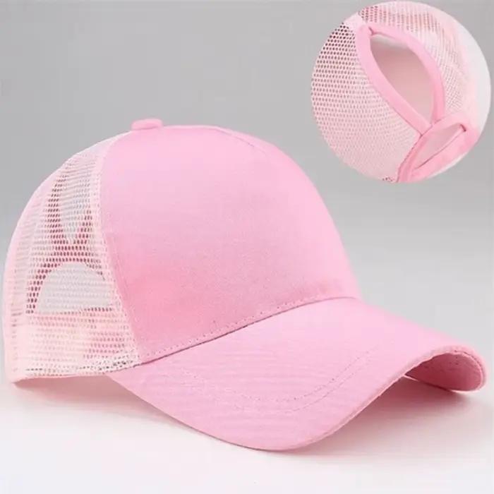 Casquette de Baseball queue de cheval haute pour femmes printemps été chapeau de soleil en cours d'exécution