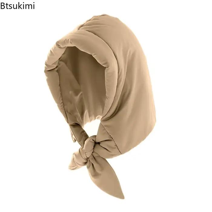 Chapeau rembourré coupe-vent pour l'extérieur