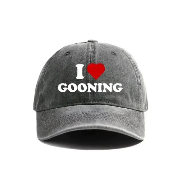 Casquette de Baseball imprimée drôle I Love Gooning