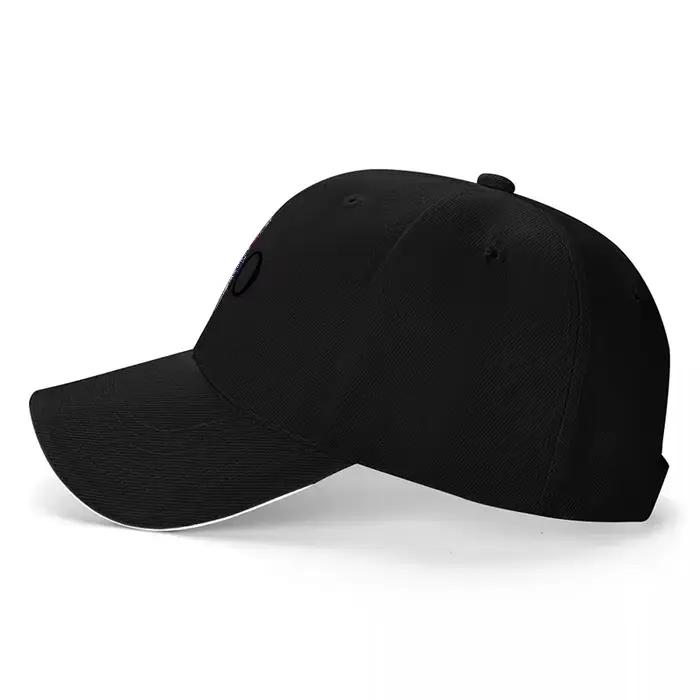 Casquette de baseball noire brodée Polo Bear design logo classique protection solaire ajustement réglable accessoire streetwear tendance occassions extérieures printemps automne