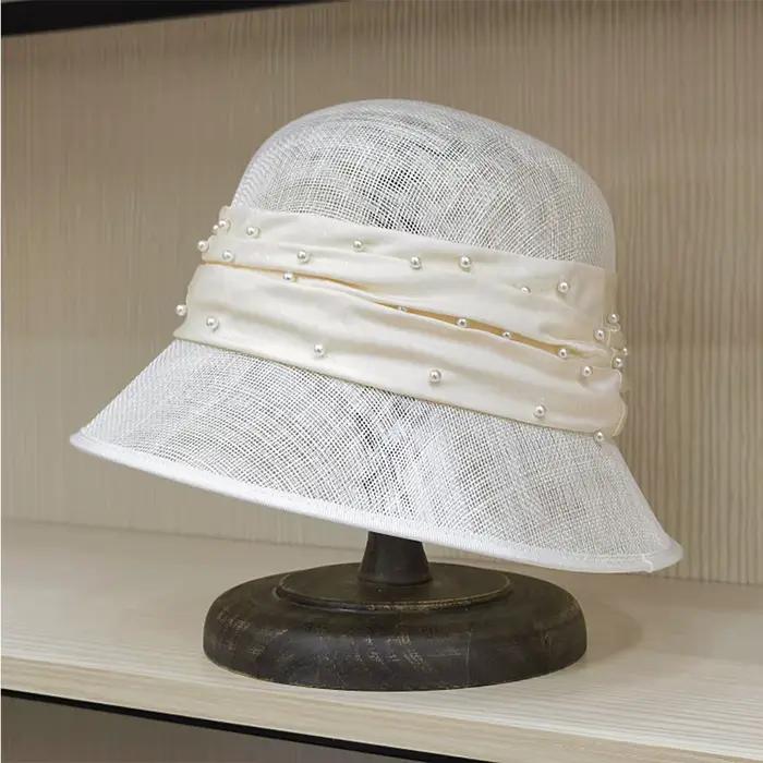 Chapeau d'été en lin pour femmes élégant et multifonctionalité pour toutes les saisons et occasions de loisirs