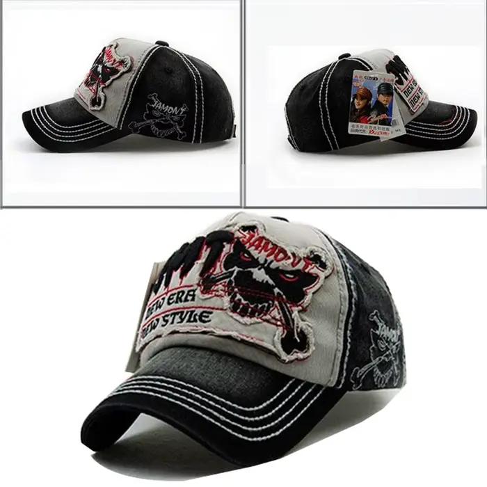 Casquette de baseball en coton pour hommes et femmes