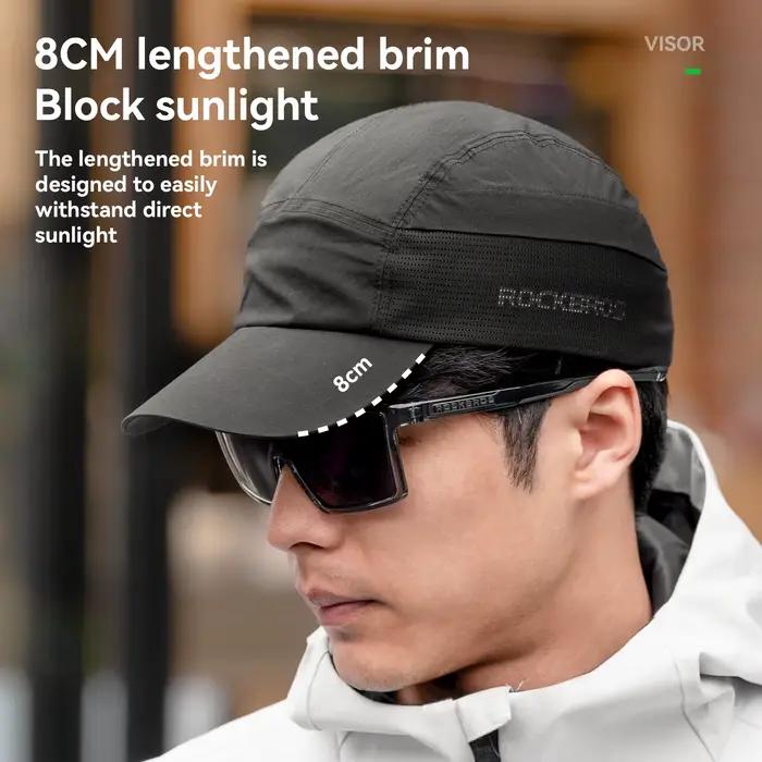 ROCKBROS casquettes de cyclisme hommes femmes été respirant Sports de plein air chapeau séchage rapide décontracté