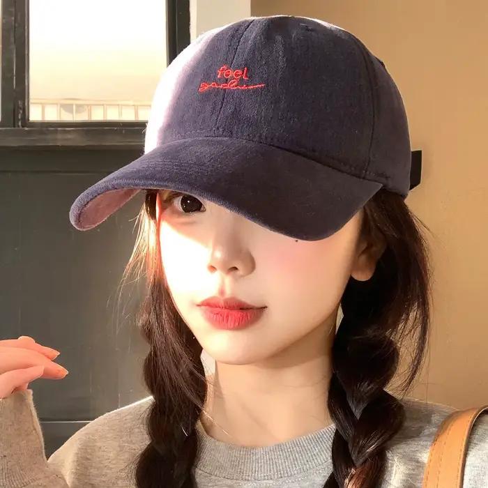 Casquette de baseball rétro tendance pour femme