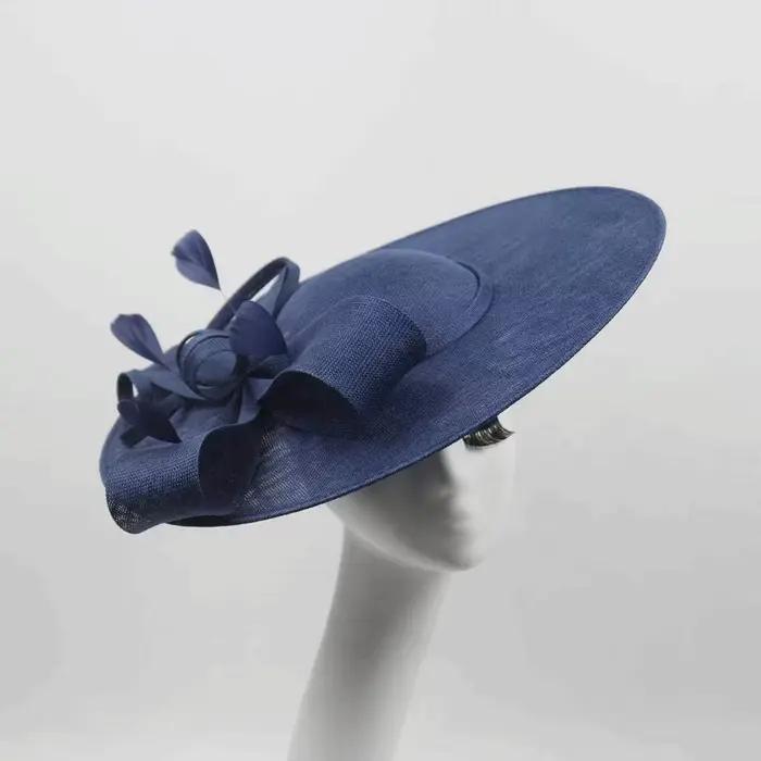Chapeaux Fascinator Tendance à Large Bord pour Femme avec Bandeau