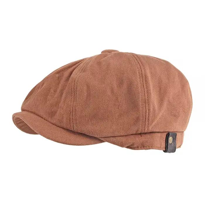 Chapeau de journal octogonal pour hommes