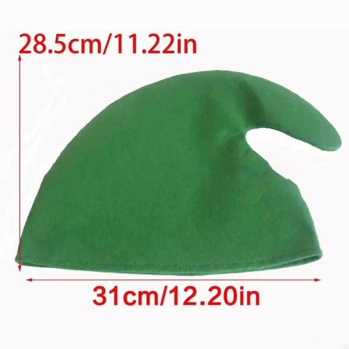 Pack de 6 chapeaux elfes colorés pour Noël, accessoire confortable et festif pour hommes et femmes, idéal pour les costumes de défilés et fêtes spéciales