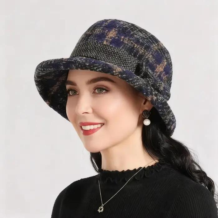 Chapeau haut-de-forme à nœud pour femmes