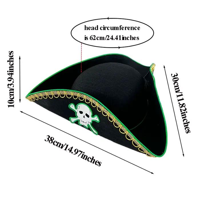 Chapeau de Pirate LED thème
