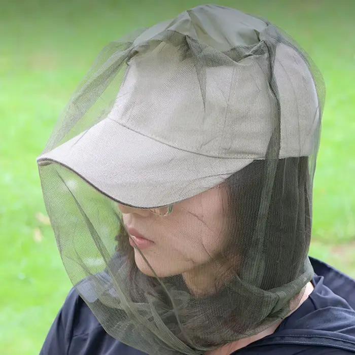 Chapeau de pêche anti-moustiques et insectes
