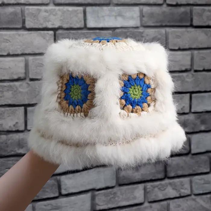 Chapeau tricoté Lion pour femmes