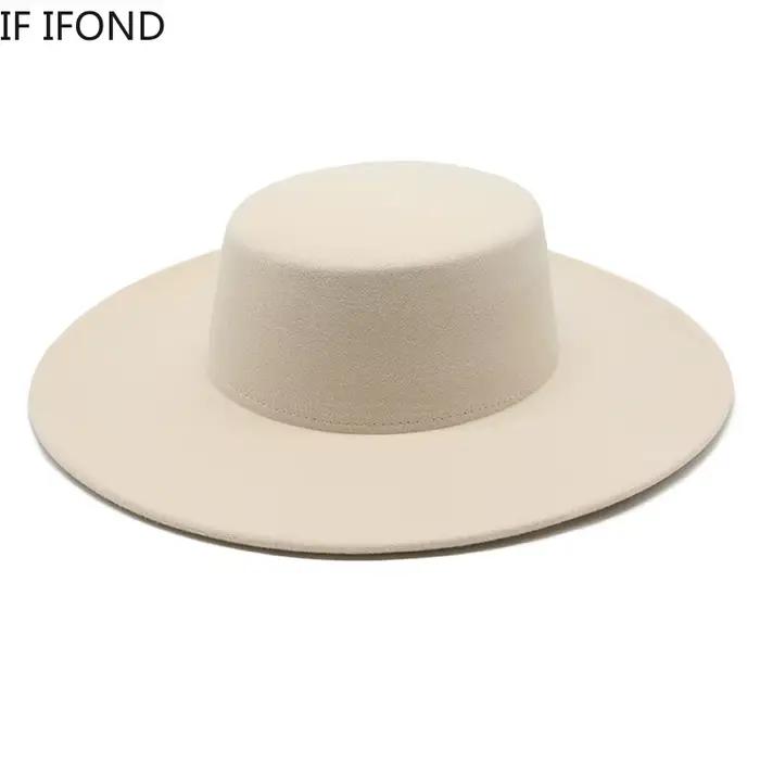 Chapeau Fedora en feutre de laine d'hiver pour femme élégant pour mariage jazz voyage occasions formelles