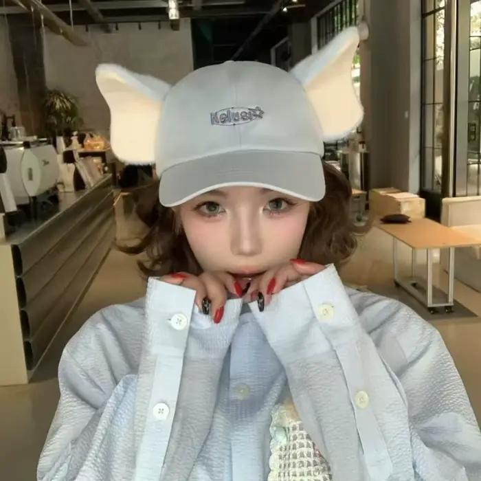 Casquette de baseball créative et mignonne pour filles