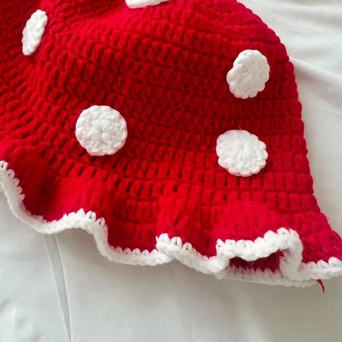 Chapeau de pêcheur en crochet fait main pour femmes