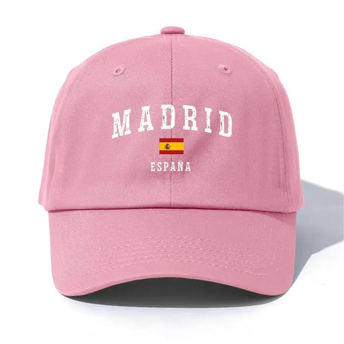 Casquette de Baseball imprimée MADRID pour adultes