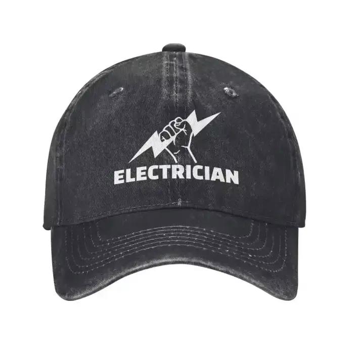 Casquette de Baseball pour électricien personnalisée