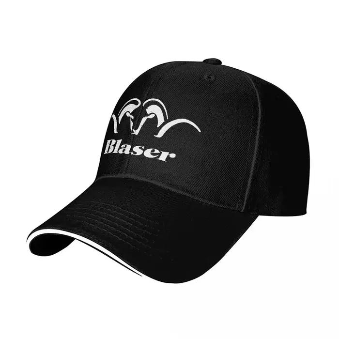Casquette de baseball Blaser Ram Logo noire avec broderie blanche