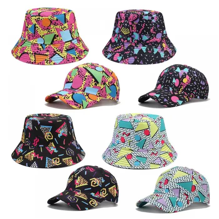 Chapeau d'extérieur pliable en coton pour hommes et femmes chapeau de plage drôle chapeau de pêche chapeau de soleil Suffolk années 80 90 été occaions spéciales