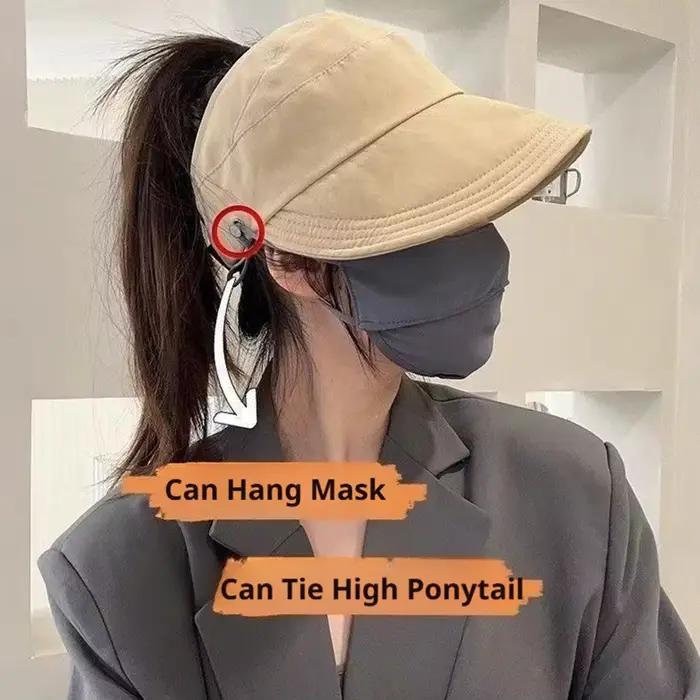 Chapeau de soleil demi-couvre-chef pour femme