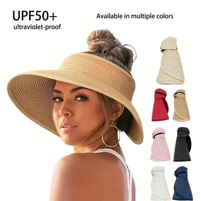 Chapeau à visière d'été pour femmes