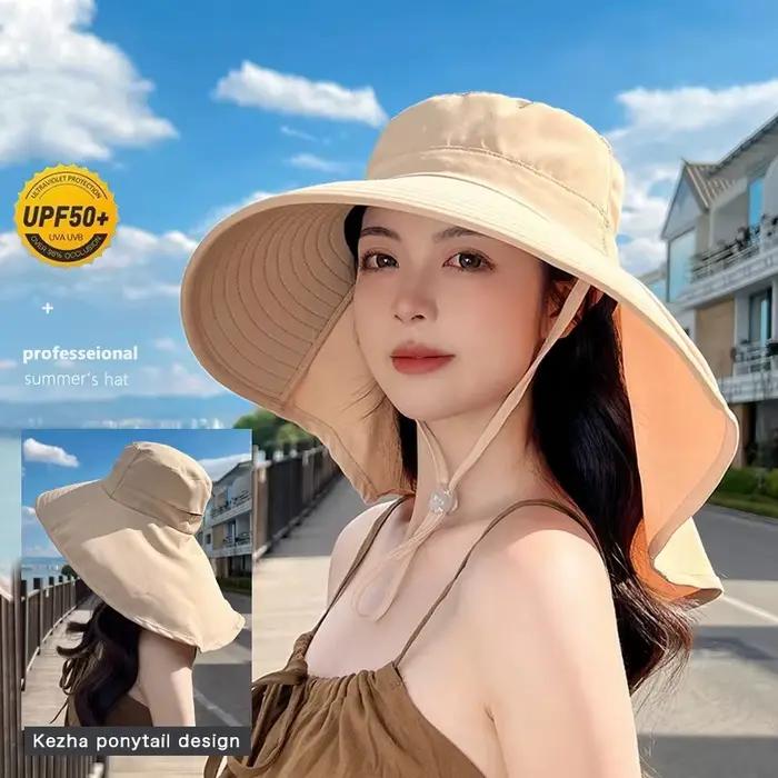 Chapeau de soleil coréen pour femme 2025