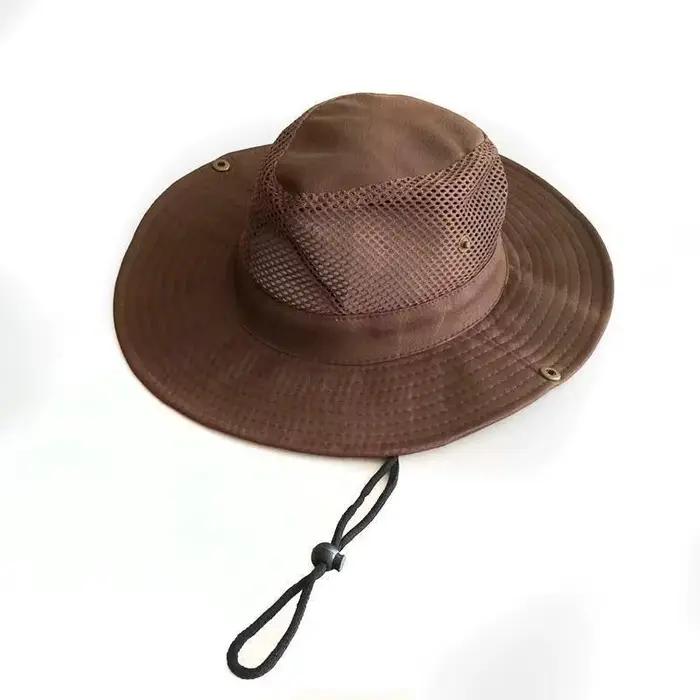 Chapeau de soleil pour homme à large bord