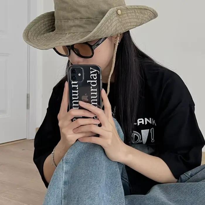 Chapeau de cow-boy bleu unisexe pour hommes et femmes, chapeau de plage en denim, chapeau de soleil pour extérieur, chapeau de pêcheur, printemps et automne, bucket hats polyvalents