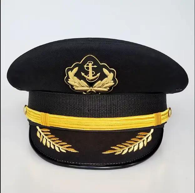 Casquette de marine avec broderie pour homme