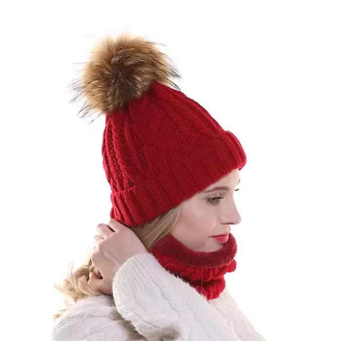 Chapeau chaud en velours polaire pour femmes