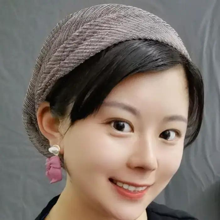 Chapeaux turban en dentelle pour femmes