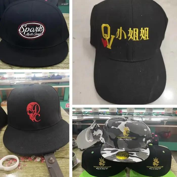 Casquette de Baseball en Coton avec Logo Personnalisé pour Homme et Femme