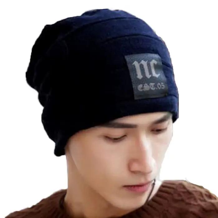 Bonnet FS en polyester tricoté unisexe multifonctionnel pour hommes et femmes, style sport chic, idéal pour les saisons froide et fraîche, occasions décontractées et cadeaux personnalisés