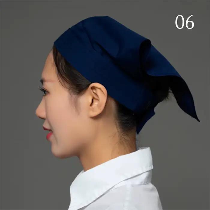 Chapeau de chef japonais unisexe