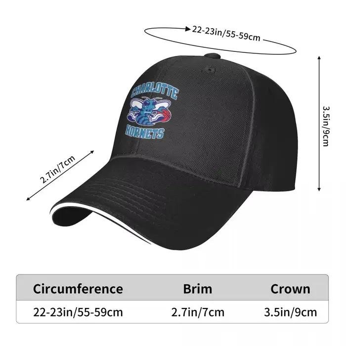 Casquette de baseball avec logo Hornets-Charlotte (violet) A