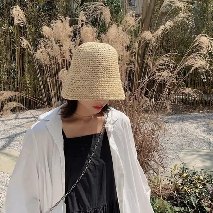 Chapeau de plage décontracté pour femme