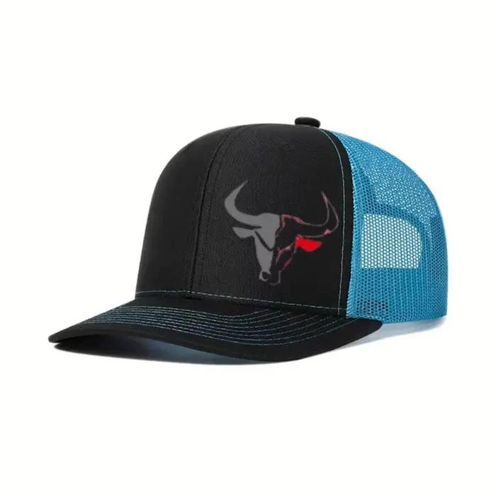 Casquette de baseball décontractée à imprimé tête de taureau