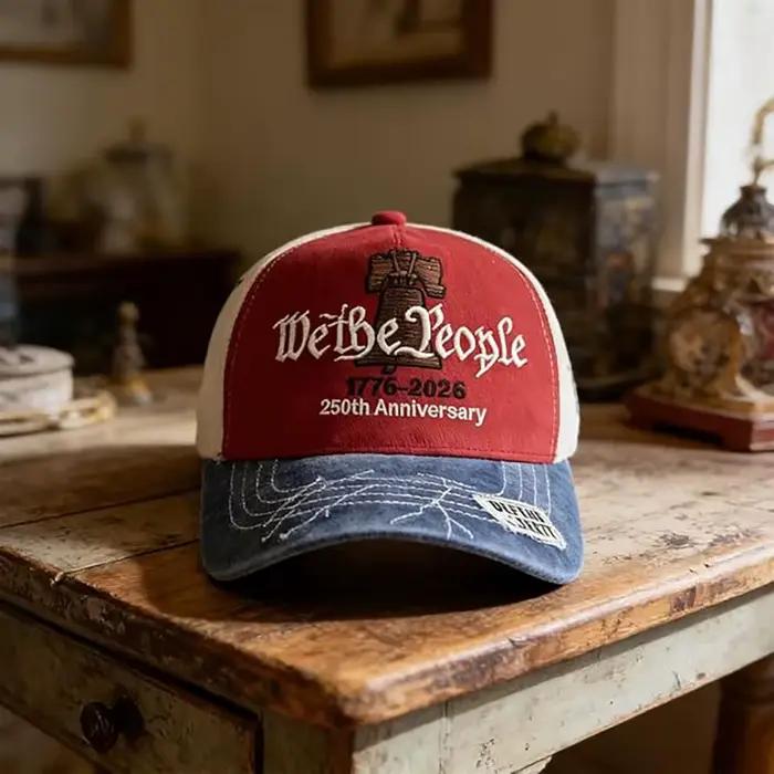 Casquettes de baseball brodées ABLECAP 2026 pour le 250e anniversaire patriotique des États-Unis