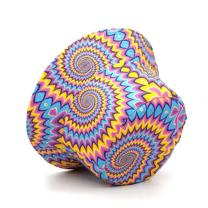 Casquette colorée à motif géométrique pour hommes et femmes