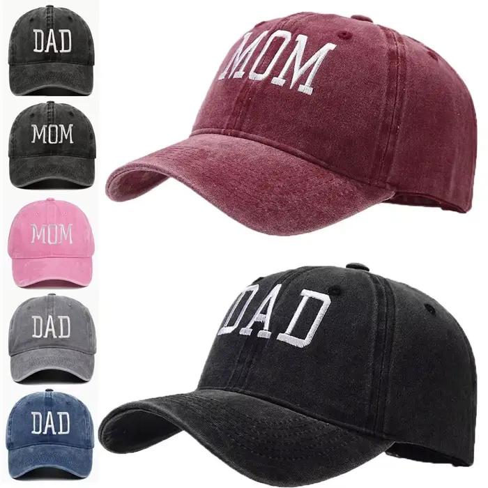 Casquettes de baseball brodées papa maman