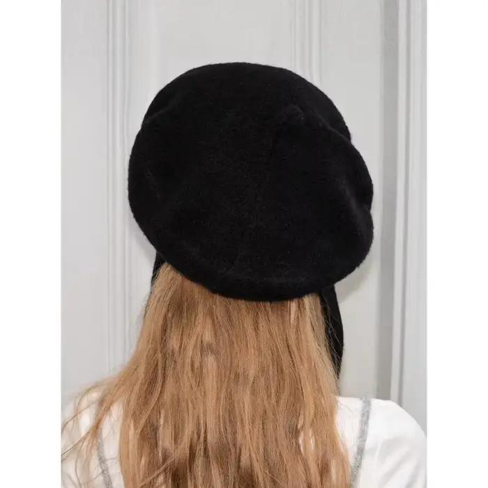 Bérets en tricot 100% laine pour femme