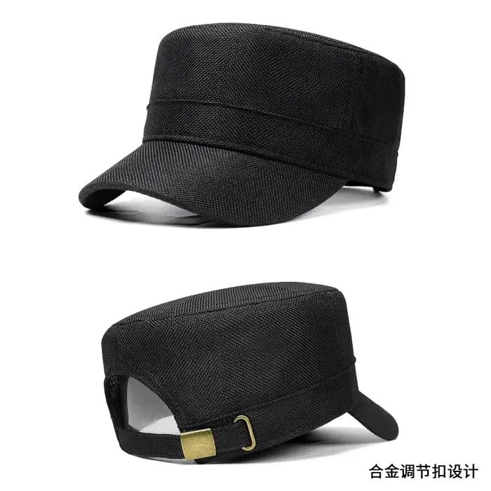 Casquette plate de l'armée pour hommes