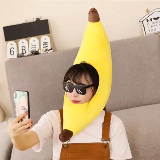 Chapeau de Costume de fête banane drôle