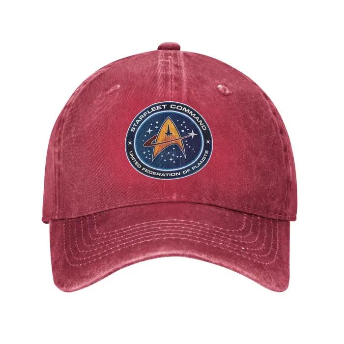 Casquette en jean délavé Star Treks