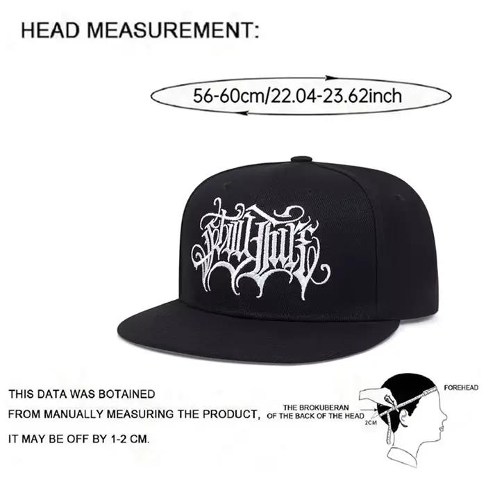 Nouvelle Casquette Hip-Hop Créative et Tendance 2026 à Bord Plat