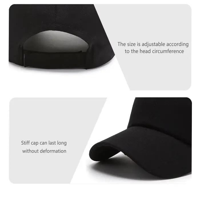 Chapeau unisexe sport coton incurvé protection solaire anti-poussière réglable homme femme occasions extérieures