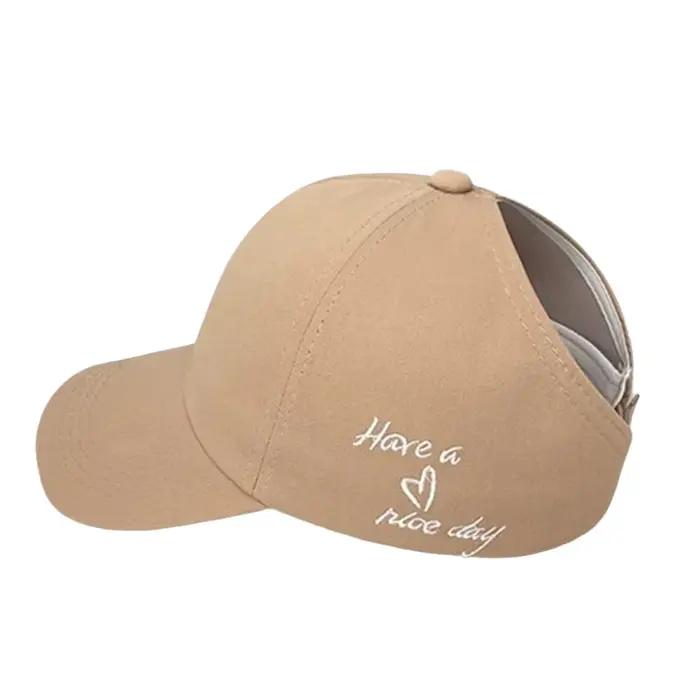 Casquette de Baseball queue de cheval pour femmes
