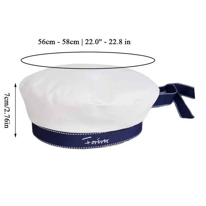 Chapeau de marin bleu marine mignon